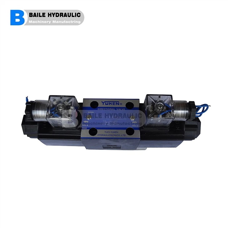 YUKEN DSG-005 Seri Valv Diresyonèl ki opere solenoid DSG-005-3C DSG-005-2B DSG-005-3C2 DSG-005-3C3 DSG-005-3C40 DSG{{ 9}}B2 DSG-005-2B3